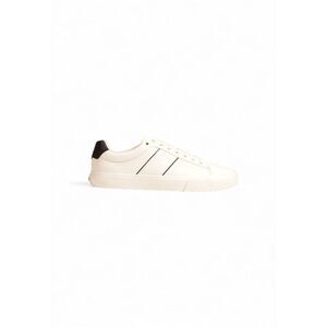 Hugo Boss Cream Leather Low Top Men's Sneakers